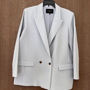 Lafayette 148 New York Light Blue Blazer
